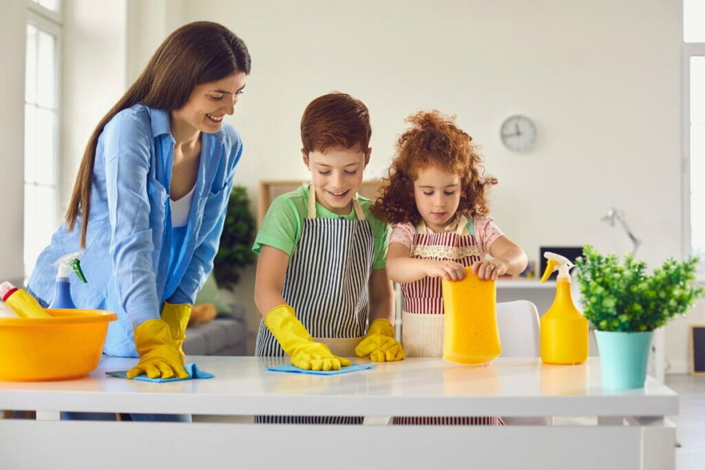 How to get kids and teens helping with housework